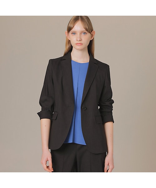 rihka cotton linen lawnsheershirt(écume) 【公式通販】