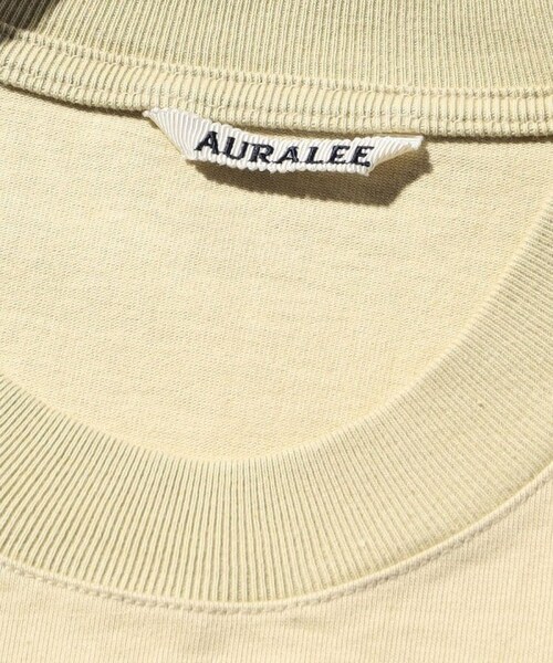 AURALEE（オーラリー）の「STAND-UP TEE（その他・メンズ・ホワイト/ブラック/オリーブ・3）」の3枚目の写真