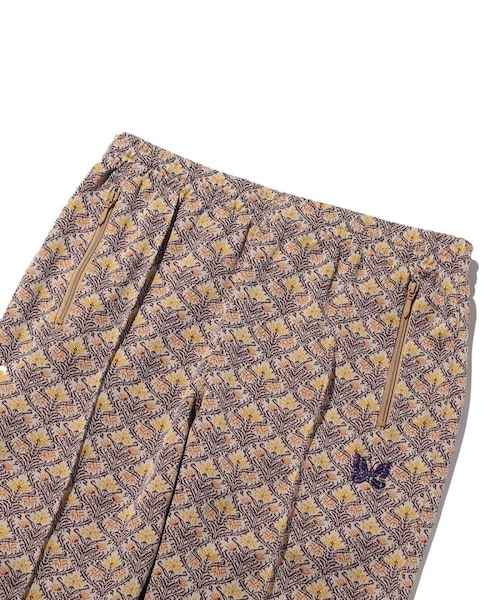 Needles（ニードルス）の「Track Pant - Poly Jq.（パンツ・メンズ・ブラウン/イエロー/ブルー/その他/柄１・XS）」の2枚目の写真