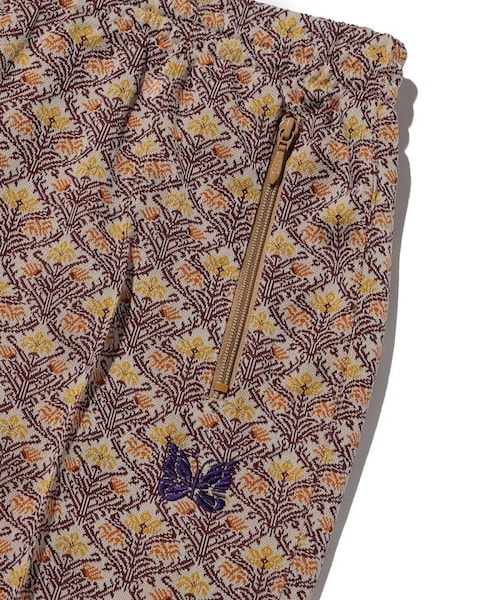Needles（ニードルス）の「Track Pant - Poly Jq.（パンツ・メンズ・ブラウン/イエロー/ブルー/その他/柄１・XS）」の4枚目の写真