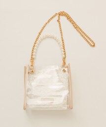 OLIVE des OLIVE | Aimerianejoieパールハンドル痛バッグ(ショルダーバッグ)