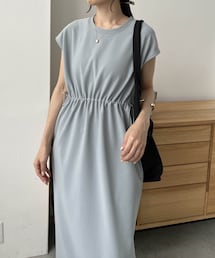 CAPRICIEUX LE'MAGE | 【サイズ展開あり】ドロストノースリワンピース(ワンピース/ドレス)