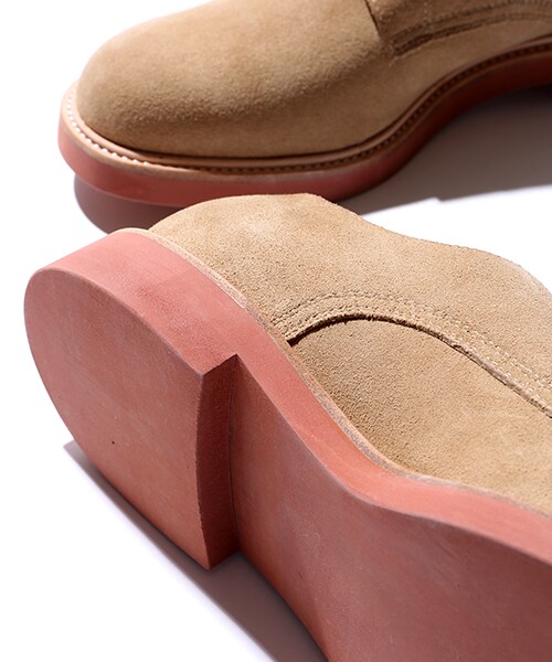 FREAK'S STORE(フリークスストア)の「Suede Plain toe Blucher Boots(シューズ・メンズ・ベージュ/ブラウン/オリーブ/ネイビー・8.0/8H/9.0)」の18枚目の写真