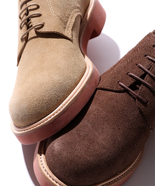 FREAK'S STORE(フリークスストア)の「Suede Plain toe Blucher Boots(シューズ・メンズ・ベージュ/ブラウン/オリーブ/ネイビー・8.0/8H/9.0)」の9枚目の写真