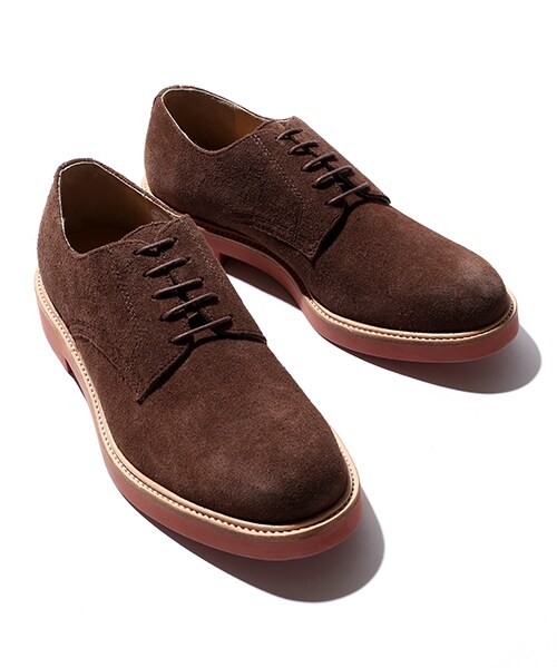 FREAK'S STORE(フリークスストア)の「Suede Plain toe Blucher Boots(シューズ・メンズ・ベージュ/ブラウン/オリーブ/ネイビー・8.0/8H/9.0)」の6枚目の写真
