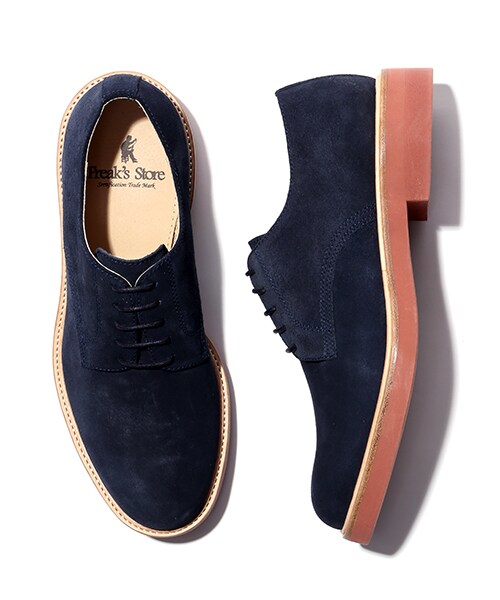 FREAK'S STORE(フリークスストア)の「Suede Plain toe Blucher Boots(シューズ・メンズ・ベージュ/ブラウン/オリーブ/ネイビー・8.0/8H/9.0)」の4枚目の写真