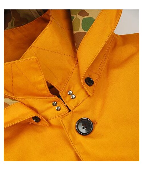 Audience（オーディエンス）の「Soutein collar 可拆式長風衣（その他・メンズ・黃/藍・M/L）」の3枚目の写真