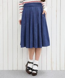 Heather | 【通常販売スタート】タックミディフレアスカート(スカート)