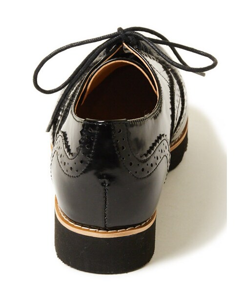 DRWCYS（ドロシーズ）の「ウィングチップシューズ（シューズ・レディース・ブラック/ホワイト/シルバー・M/L）」の5枚目の写真
