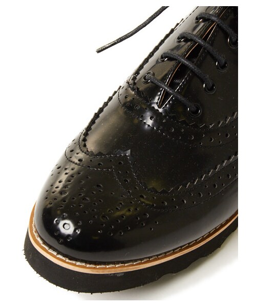 DRWCYS（ドロシーズ）の「ウィングチップシューズ（シューズ・レディース・ブラック/ホワイト/シルバー・M/L）」の7枚目の写真