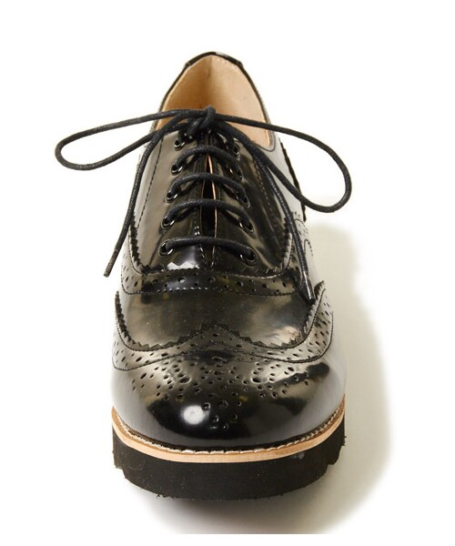 DRWCYS（ドロシーズ）の「ウィングチップシューズ（シューズ・レディース・ブラック/ホワイト/シルバー・M/L）」の11枚目の写真