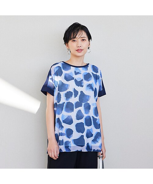 特選京友禅着尺【染小紋着尺◇更紗唐草文様】紫黒色 ブラック