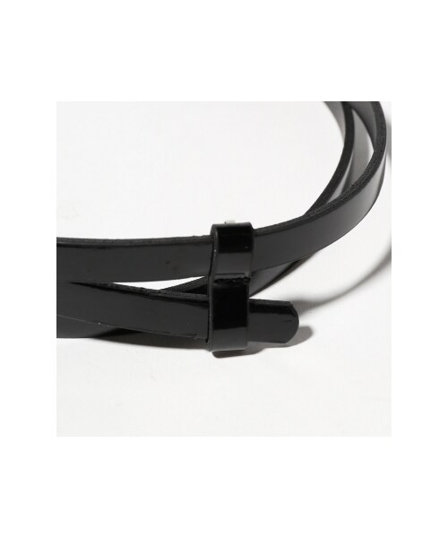 B.C STOCK（ベーセーストック）の「メタルプレートエナメルホソベルト（ベルト・レディース・ブラック/ホワイト/ベージュ/ネイビー・フリー）」の8枚目の写真