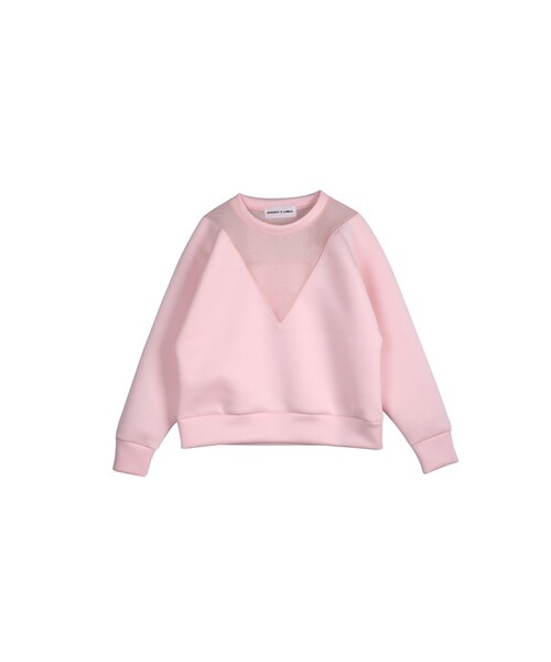 ROCKET x LUNCH（ロケットアンドランチ）の「V MESH T（トップス・レディース・BLACK/PINK/WHITE・FREE）」の2枚目の写真