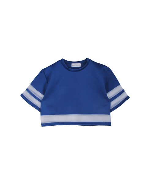 ROCKET x LUNCH（ロケットアンドランチ）の「LEVEL T（トップス・レディース・WHITE/BLACK/BLUE・FREE）」の2枚目の写真