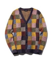 glamb（グラム）の「GB0323/KNT16 : Dad Chequered Cardigan / ダッドチェッカーカーディガン（その他・メンズ）」
