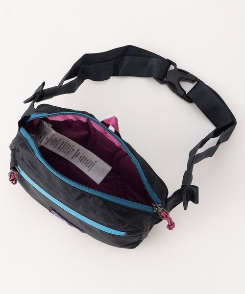 patagonia(パタゴニア)の「Ultralight Black Hole Mini Hip Pack / ウルトラライトブラックホールミニヒップバック / 49447【限定展開】(バッグ・メンズ・ブラック/ネイビー・FREE)」の6枚目の写真