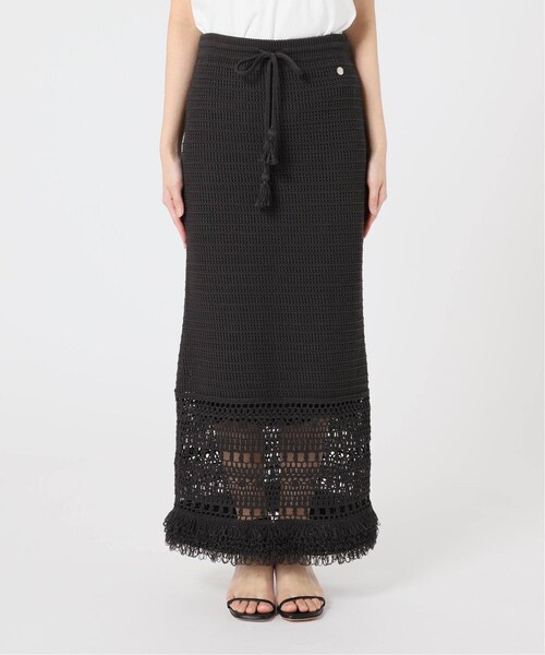 CALMER（カルメール）の「CABLES フリンジスカート（スカート・グレー/(006)/フリー/在庫あり）」の17枚目の写真