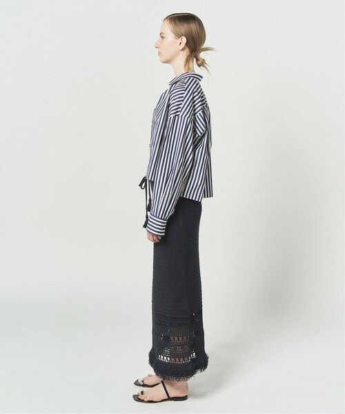 CALMER（カルメール）の「CABLES フリンジスカート（スカート・グレー/(006)/フリー/在庫あり）」の16枚目の写真