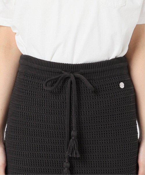 CALMER（カルメール）の「CABLES フリンジスカート（スカート・グレー/(006)/フリー/在庫あり）」の20枚目の写真