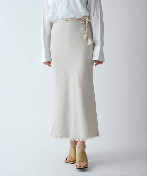 CALMER(カルメール)の「IRISHリネンスカート(スカート・ブラック/(001)/1/残り3点/2/在庫あり)」の20枚目の写真