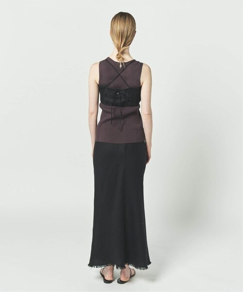 CALMER(カルメール)の「IRISHリネンスカート(スカート・ブラック/(001)/1/残り3点/2/在庫あり)」の6枚目の写真