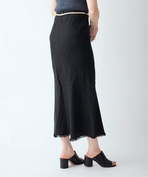 CALMER(カルメール)の「IRISHリネンスカート(スカート・ブラック/(001)/1/残り3点/2/在庫あり)」の11枚目の写真