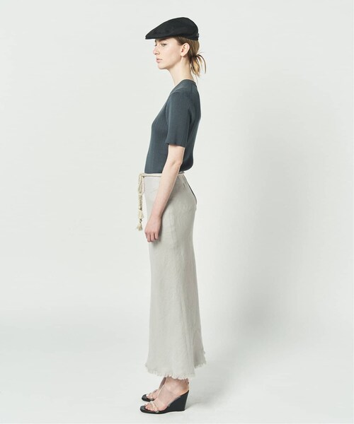 CALMER(カルメール)の「IRISHリネンスカート(スカート・ブラック/(001)/1/残り3点/2/在庫あり)」の18枚目の写真