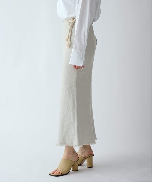 CALMER(カルメール)の「IRISHリネンスカート(スカート・ブラック/(001)/1/残り3点/2/在庫あり)」の21枚目の写真