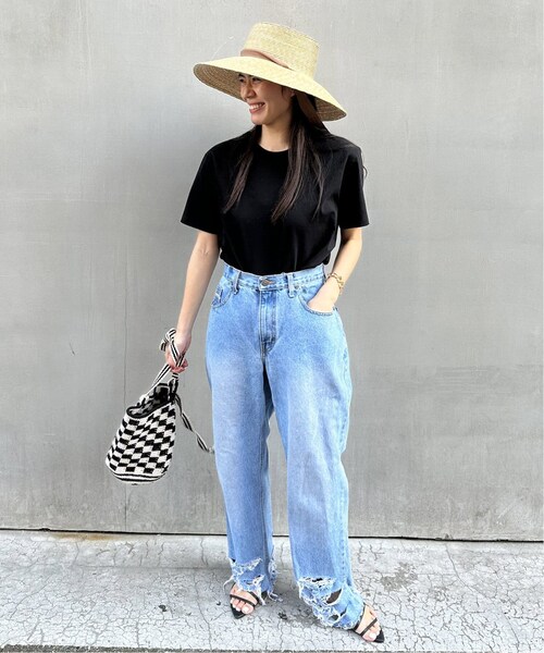 Bonum（ボナム）の「スビンレギュラーTシャツ / suvin regular Tshirts（その他・ブラック/フリー）」の7枚目の写真