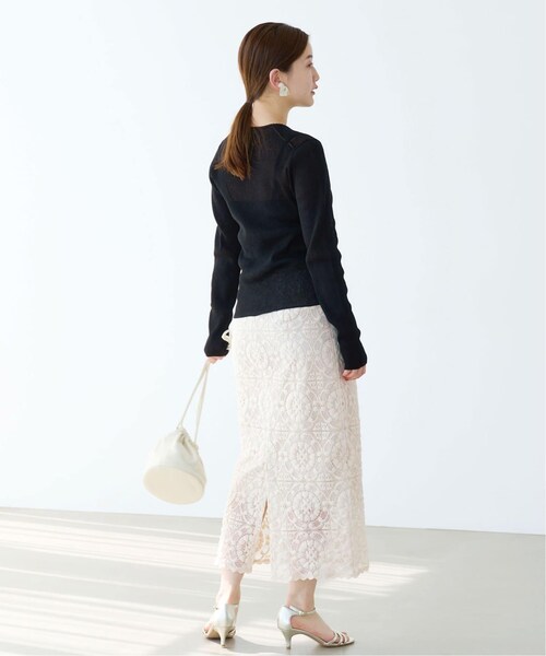 IENA シアーリブカーディガン IENA（イエナ）の「シアーリブカーディガン（）」 - WEAR