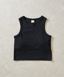JOURNAL STANDARD（ジャーナルスタンダード）の「《予約》別注【Healthknit/ヘルスニット】フライスクロップドタンクトップ（その他）」