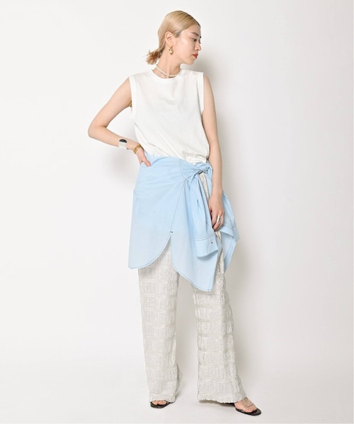 ☆シティショップ☆BAND SLEEVE TANK カットソー☆つけ襟