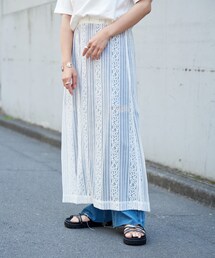 COLONY 2139 | 【2WAY】Iラインレーススカート(スカート)