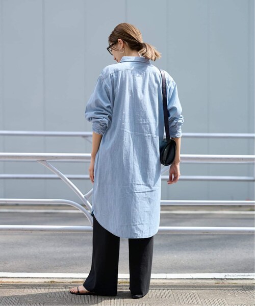 フレームワーク　ヴィンテージライクレースシャツ セール】レースオープンカラーシャツ（シャツ/ブラウス