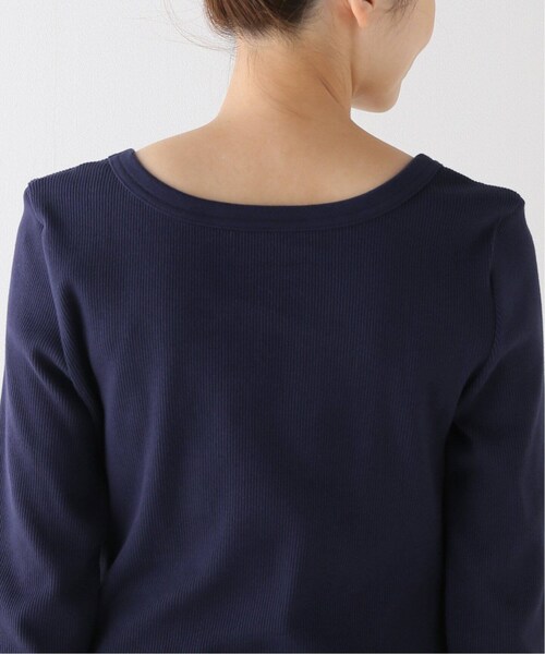 IENA(イエナ)の「テレコオープンネックTシャツ(その他・グレーB/フリー)」の22枚目の写真