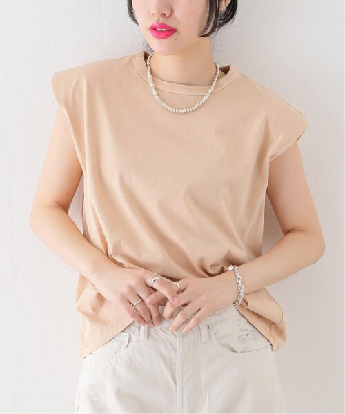 CITYSHOP(シティーショップ)の「別注POWER SHOULDER N/S Tシャツ(トップス・グレー/(006)/M/残り1点)」の3枚目の写真
