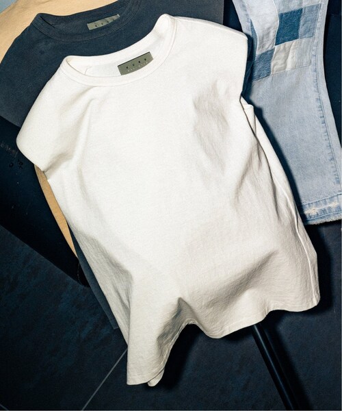 CITYSHOP(シティーショップ)の「別注POWER SHOULDER N/S Tシャツ(トップス・グレー/(006)/M/残り1点)」の2枚目の写真