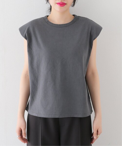 CITYSHOP(シティーショップ)の「別注POWER SHOULDER N/S Tシャツ(トップス・グレー/(006)/M/残り1点)」の15枚目の写真