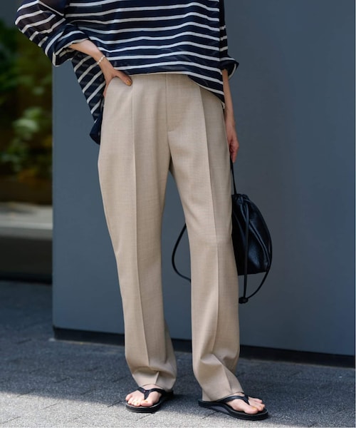 FRAMeWORK（フレームワーク）の「≪予約≫強撚ウールストレートパンツ