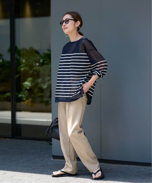 FRAMeWORK（フレームワーク）の「≪予約≫強撚ウールストレートパンツ