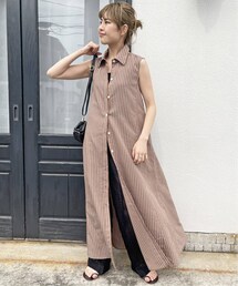 Spick & Span（スピックアンドスパン）の「≪予約≫ストライプフレアワンピース（その他）」