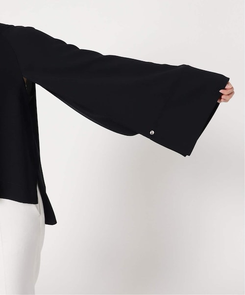 noble ケープブラウス　黒 NOBLE シャツ ブラウス ケーププルオーバー : ZOZOTOWN Yahoo!店