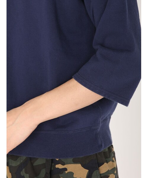 BOHEMIANS(ボヘミアンズ)の「BOHEMIANS/ボヘミアンズ 別注Emb 8Sleeve Tee Men's (4)(トップス・メンズ・GREY/NAVY/MUSTERD・S/M/L)」の12枚目の写真
