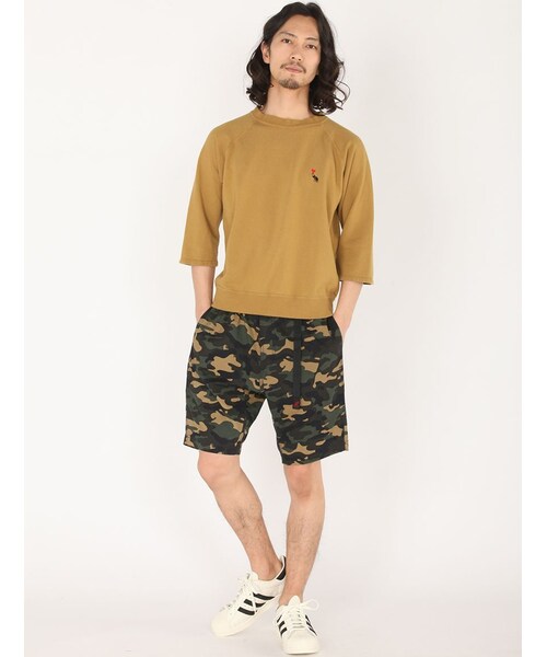 BOHEMIANS(ボヘミアンズ)の「BOHEMIANS/ボヘミアンズ 別注Emb 8Sleeve Tee Men's (4)(トップス・メンズ・GREY/NAVY/MUSTERD・S/M/L)」の21枚目の写真