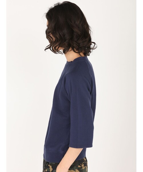 BOHEMIANS(ボヘミアンズ)の「BOHEMIANS/ボヘミアンズ 別注Emb 8Sleeve Tee Men's (4)(トップス・メンズ・GREY/NAVY/MUSTERD・S/M/L)」の9枚目の写真