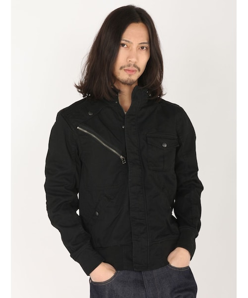 AVIREX(アヴィレックス)の「avirex/アヴィレックス/メンズ/CUSTOM M-65 BLOUSON/カスタム M-65 ブルゾン(ジャケット/アウター・メンズ・BLK/B/GNDY/TAN/D/OLIVE・M/L/XL/XXL)」の1枚目の写真