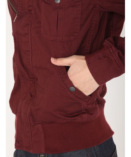 AVIREX(アヴィレックス)の「avirex/アヴィレックス/メンズ/CUSTOM M-65 BLOUSON/カスタム M-65 ブルゾン(ジャケット/アウター・メンズ・BLK/B/GNDY/TAN/D/OLIVE・M/L/XL/XXL)」の21枚目の写真