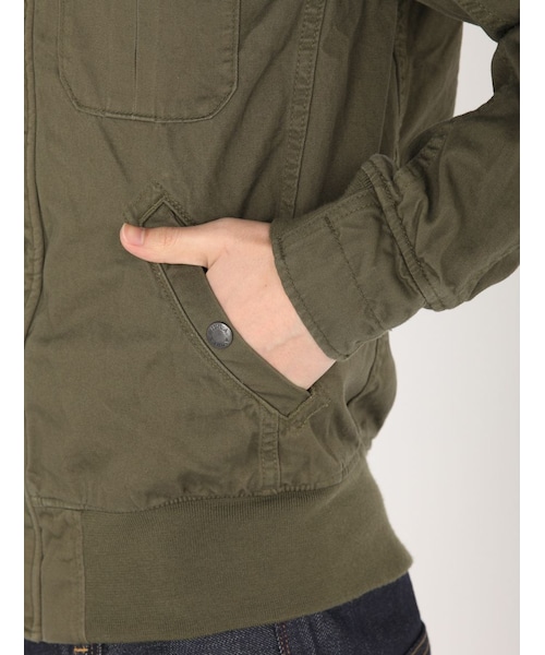 AVIREX(アヴィレックス)の「avirex/アヴィレックス/メンズ/CUSTOM M-65 BLOUSON/カスタム M-65 ブルゾン(ジャケット/アウター・メンズ・BLK/B/GNDY/TAN/D/OLIVE・M/L/XL/XXL)」の6枚目の写真