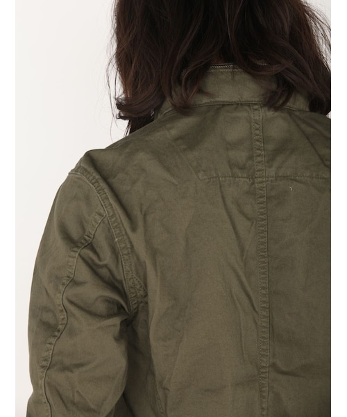 AVIREX(アヴィレックス)の「avirex/アヴィレックス/メンズ/CUSTOM M-65 BLOUSON/カスタム M-65 ブルゾン(ジャケット/アウター・メンズ・BLK/B/GNDY/TAN/D/OLIVE・M/L/XL/XXL)」の7枚目の写真